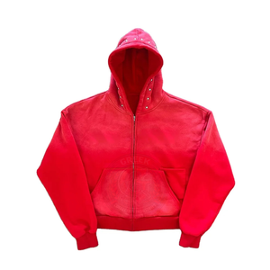 Sweat-shirt à capuche vintage pour femme, en coton épais, effet délavé, avec intérieur brossé doux pour un confort quotidien - Product Image 3