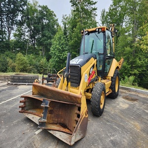 Chargeuse sur pneus Caterpillar CAT 420E d'occasion pour travaux de construction, en excellent état, avec livraison rapide - Product Image 6