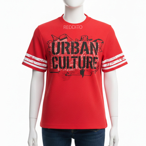 Wholesale Fully Customizable Eco-Friendly Breathable Print O-Neck Women's High Street Wear Slim Fit Quick Dry Spring/Summer - Product Image 1