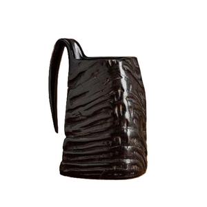 Jarra de Cerveza Ecológica de Cuerno de Búfalo, Hecha a Mano, Estilo Vikingo, Jarra de Cuerno Natural - Product Image 6