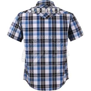 Franela de Algodón a Cuadros Cómoda al por Mayor, 100% Algodón, Manga Corta, Diseño Casual OEM, Impresión de Alta Moda, Tela de Franela de Algodón - Product Image 2