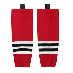 Chaussettes de hockey sur glace Red Pro personnalisées-Accessoire parfait pour les vêtements des enfants - Product Image 1