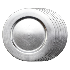 Plato de cobre martillado redondo de lujo hecho a mano, base metálica antigua para decoración de mesas de boda - Product Image 6