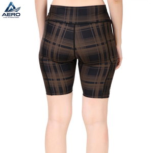 Shorts Deportivos de Cintura Alta para Fitness y Running, Elásticos, para Entrenamiento y Gimnasio, Shorts de Compresión para Mujer al por Mayor - Product Image 2