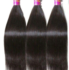 Cabello Humano Virgen Indio de Primera Calidad, 100% Natural Sin Procesar, Liso y Rizado de 22 Pulgadas, 12A ALVI INTERPRISES, 100g Sin Gorra - Product Image 4