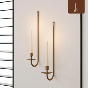 เชิงเทียนตั้งพื้นสแตนเลส ทนความร้อน ของตกแต่งบ้าน ที่วางเทียนโลหะ - Product Image 6