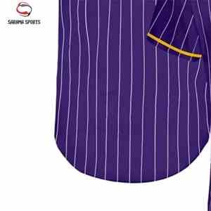 Camiseta de béisbol juvenil personalizada para equipo de liga minorista, camiseta de béisbol para hombre, ligera, de malla, con botones al frente - Product Image 6