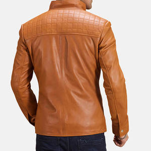Premium Men <b>Genuine</b> <b>Leather</b> <b>Jacket</b> 2026 New Design <b>Leather</b> <b>Jacket</b> for Men - Product Image 5