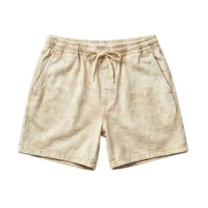 Shorts Negros con Lavado Ácido, Gráfico de Rayo Amarillo, Estilo Urbano, Denim para Hombre, Estilo Retro, Algodón Grueso, Corte Holgado, Shorts de Verano - Product Image 5
