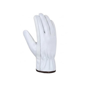 Gants de jardinage en cuir à doigts complets, paume souple, poignet élastique, logo personnalisé, OEM, ODM, marque privée, vente en gros d'usine - Product Image 4