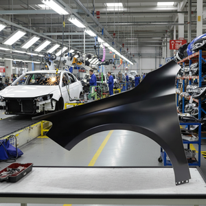 Nuevo Guardabarros Delantero Izquierdo Original OEM de Aluminio para Mercedes-Benz CLA250 W117 2013-2019 Número de Pieza de Repuesto 1178810101 - Product Image 1