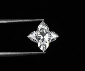 Meilleure vente : Diamant de laboratoire unique de 0,55 CT, CVD/HPHT, taille Lily personnalisée, clarté VVS, VS, excellent, pour bijoux - Product Image 1