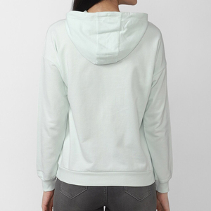 New custom Wholesale Latest Design New Arrival Women <b>Pullover</b> Hoodie & Sweatshirt Solid Color Custom Logo Blank Women Hoodies - Product Image 5