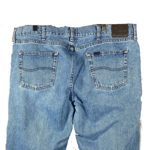 Pantalones Vaqueros para Hombre con Bolsillo Trasero Bordado, Diseño Elegante, Corte Regular, Tela de Alta Calidad, Estilo Recto, Desgastado, Cintura Alta - Product Image 5