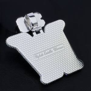 จี้ฮิปฮอปแบบสั่งทำสำหรับผู้ชาย ประดับเพชรโมอิสซาไนต์ VVS เงินแท้ 925 รูปตัวอักษร ตัวเลข ชื่อ หรือโลโก้ - Product Image 3