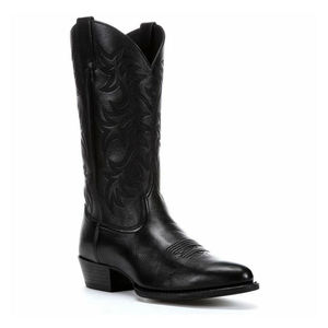 High Quality Custom Men's Cowhide Leather Cowboy <b>Boots</b> With British Lace-up Platform New Horse - Product Image 2