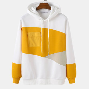 เสื้อฮู้ดสตรีทแวร์แบบสั่งทำพิเศษ ผ้าคอตตอนผสมเนื้อหนา สวมใส่สบาย ทรงโอเวอร์ไซส์ แฟชั่นลำลอง - Product Image 1