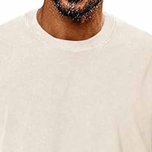 Camiseta de hombre con cuello redondo, diseño moderno, corte ajustado, camisetas sólidas para hombre, camisetas de manga corta para hombre, subidas por Dress Sports - Product Image 2