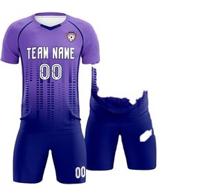 Uniforme de fútbol de técnicas de corte automatizadas profesionales de moda caliente para adultos etiqueta personalizada conjunto superior diseño nuevo estilo - Product Image 6