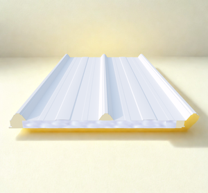 Panel sándwich de techo con aislamiento ecológico EPS Prexs para construcción de cámaras frigoríficas y salas blancas - Product Image 3