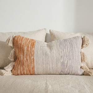 Decor Black <b>Pillows</b> Slip Covers Decoration for <b>Sofa</b> Luxury Loomed Woven Cushion Cover with Soft Textures 10X20 Pillowcase - Product Image 5