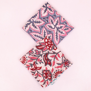 Pañuelo Bandana Multicolor de Algodón Estilo Boho para Mujer, Estampado a Mano, Suave, Protección para Cuello y Cara, Unisex, para el Cabello - Product Image 2