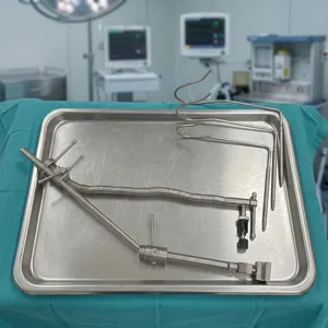 Support flexible pour instruments chirurgicaux avec écarteur hépatique Nathanson – Instruments chirurgicaux réutilisables de haute qualité - Product Image 5