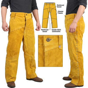 Pantalones de Soldadura de Alta Resistencia JNM SAFETY JNM-393, Anti-Calor, Ignífugos, Anti-Corte, Antiestáticos, Resistentes al Calor hasta 1000°C - Product Image 5