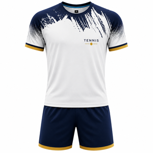 Wholesale Custom <b>Soccer</b> Uniforms Heat-Transfer Printing Men Football Jersey Set Short Quick Dry Breathable Sportswear Team - Product Image 1