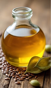 น้ำมันลินสีดสกัดเย็นบริสุทธิ์ 100% สำหรับนวด บำรุงผิว และอโรมาเธอราพี จำหน่ายแบบขายส่ง - Product Image 5