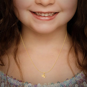 สร้อยคอพร้อมจี้รูปแมวน่ารักประดับเพชร - Product Image 4