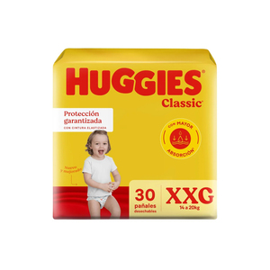 Pañales Hipoalergénicos y Clínicamente Probados Huggies Classic, Diseñados para Recién Nacidos y Bebés - Product Image 3