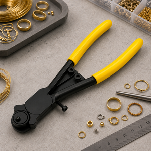 Alicates para joyería, herramienta para doblar anillos de acero, 180 mm, portátiles, para equipos de joyería DIY - Product Image 5