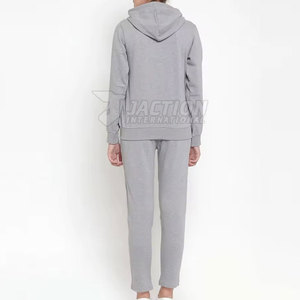 Low Moq Custom Design Women <b>Tracksuits</b> Outdoor Use Women Clothing Solid Color <b>Plain</b> <b>Tracksuit</b> - Product Image 3