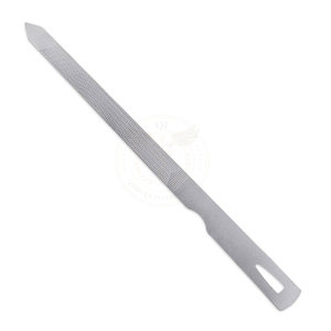 Custom Stainless Steel Professional Luxury Straight Double-Sided <b>Nail</b> <b>File</b> for Manicure & Pedicure - Product Image 2