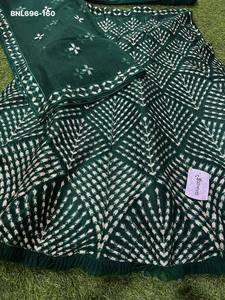 Heavy Excellent Quality <b>Net</b> with Sequins Embroidered A-Line <b>Green</b> Lehenga-Choli & Dupatta Manufacturer from Surat - Product Image 4