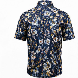 เสื้อมีสไตล์สำหรับผู้ชายเสื้อพิมพ์ลายใส่ได้ทุกวันพร้อมวัสดุพรีเมี่ยมและเสื้อเชิ้ตพิมพ์ลายทันสมัยหรูหรา - Product Image 2