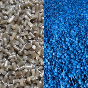 เม็ดพลาสติก HDPE รีโปรดักซ์คุณภาพสูง สีฟ้าชา สำหรับบรรจุภัณฑ์ ฟิล์ม ถุง แผ่น และวัสดุบุภายใน - Product Image 1