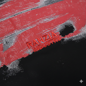 โรงงานผลิตเสื้อผ้า Ranzia จำหน่ายเสื้อฮู้ดซิปผู้ชายขายส่งจำนวนมาก เสื้อฮู้ดซิปผู้ชายผ้าฝ้ายปักลายแบบกำหนดเอง - Product Image 5