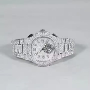 Reloj de Pulsera Analógico de Lujo para Mujer, con Diamantes, Correa de Acero Inoxidable, Función de Fecha - Product Image 2