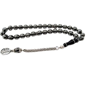 Zikr Tasbih Hermoso tamaño personalizado mano llevar Cristal Musulmán Tasbih Cuentas de oración Cuentas islámicas Tasbeeh elegante rezando Tasbeeh - Product Image 3