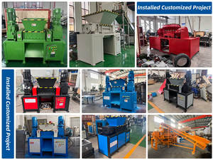 Broyeur compact DB300 à double rotor pour broyer le bois, le plastique, les fils isolés et les pièces métalliques - Product Image 5