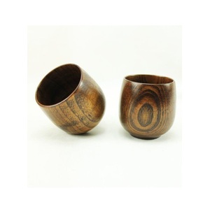 Solid Wood Coffee Mug Handmade Rustic Wooden <b>Cup</b> Natural Finish Eco Friendly Drinkware for Tea Coffee Juice - Product Image 1