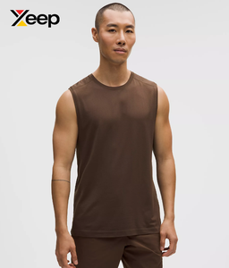เสื้อกล้ามออกกำลังกายผู้ชาย XEEP รุ่น XC-GTT-53 ระบายอากาศได้ดี แห้งเร็ว พิมพ์ลายแบบ Heat-Transfer ผ้าถัก 100% คอตตอน คอกลม สีพื้น - Product Image 1