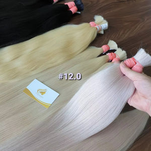 Mejor Precio al por Mayor, Extensiones de Cabello Humano Virgen Crudo Premium No Remy, Lisas, 100g, de Lujo, Origen Vietnam, Venta al por Mayor, Cabello Minh Khang - Product Image 1