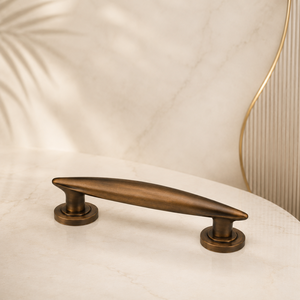 Matte Bronze Brass Pull <b>Handle</b> Arrow Style <b>Cabinet</b> <b>Door</b> Hardware for Furniture <b>Kitchen</b> Dining Wardrobe Interior Applications - Product Image 3