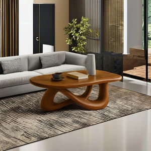 Mesa de centro de madera maciza con diseño único tamaño personalizado con MOQ bajo mesa de decoración de muebles para el hogar-Proveedor de Vietnam - Product Image 1