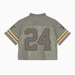 Camiseta de Fútbol Americano Retro Clásica, Estilo Vintage, Ropa Deportiva Atlética, Tejido de Malla Transpirable, Uniforme de Fútbol Estilo Antiguo - Product Image 2