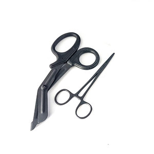 Trauma Shears Combo Pack Holster Tactical Silver Heavy Duty Manual Stainless Steel EMS Paramedic <b>Ambulance</b> Rescue Medical - Product Image 4