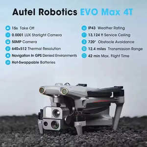 Autel EVO Max 4T V2 Drone thermique professionnel avec conception VTOL, batterie RC 20 km, caméra 1080p et fonctionnalités d'évitement d'obstacles - Product Image 6